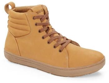 Birkenstock Berufsschnürschuh Knöchelhoch camel QO Leder