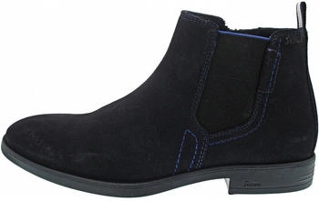 Sioux Foriolo Herren Chelsea Boot blau schwarz