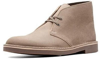 Clarks Bushacre 2 Chukka- braungrau-taupe Suede