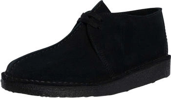 Clarks Desert Trek Wildlederschuhe schwarz
