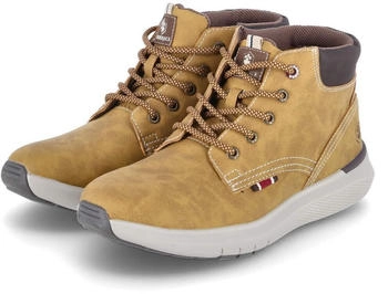 Lumberjack Neil Sneaker gelb dunkelbraun