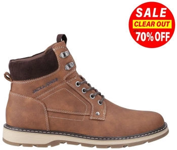 Jack & Jones JFWSTRATFORD PU Boot Stiefel cognac