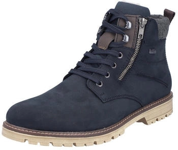 Rieker F3610 Schn&uuml;rstiefel blau