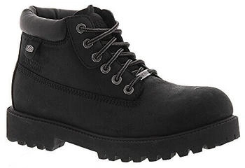 Skechers Sergeants Verdict Kurzschaft Stiefel schwarz