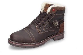 Dockers by Gerli Schn&uuml;rboots dunkelbraun 380