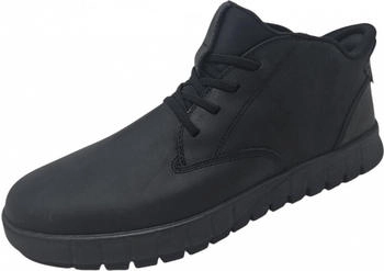 Geox Flexy Schnürstiefel schwarz
