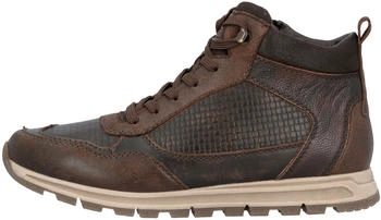 Rieker Sneakerboots Lace-up Boots with Inner Zipper dunkelbraun