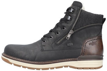 Rieker Boots schwarz/toffee/schoko