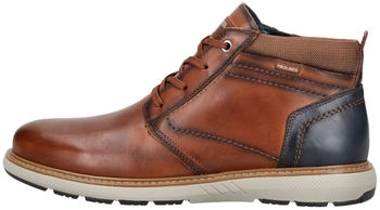 Pikolinos Leather/Textile Lace-up Ankle Boot braun