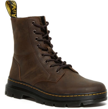 Dr. Martens Combs Leather Crazy Horse dark brown