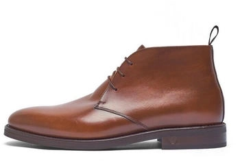 HENRY STEVENS Marshall GB2 Lace-up Boots mittelbraun