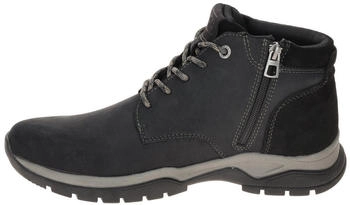 Camel Active Sneaker in Leather-Textile Mix schwarz