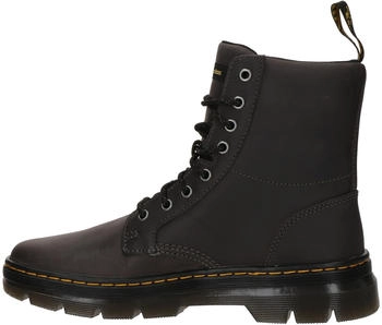 Dr. Martens Combs Leather Crazy Horse dunkelgrau