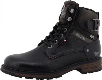 MUSTANG Ankle Boot Lace-up Boot Warm Lining (4157-607) schwarz