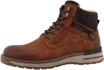 MUSTANG Maril Winter Boots Worker Boots, Lace-up Boots with TEX Equipment cognacfarben