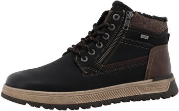 Tom Tailor Winter Boots Lace-up Boots with Zipper schwarz