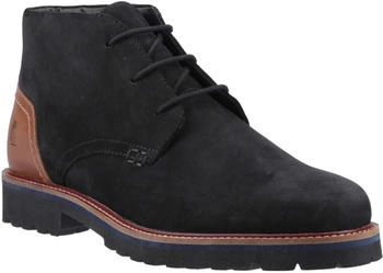 Hush Puppies Moore Nubuck schwarz