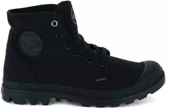 Palladium Monochrom Mid Top City Walk schwarz mono