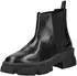 Steve Madden Ankle Boot Leather/Textile schwarz