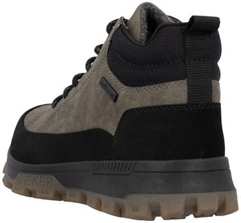 Rieker Lace-up Ankle Boot schwarz/braun