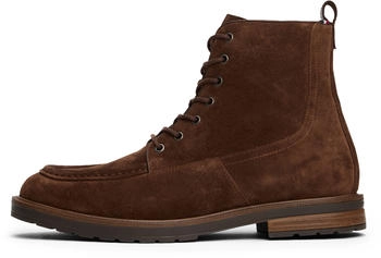 Tommy Hilfiger Leather Boots mittelbraun