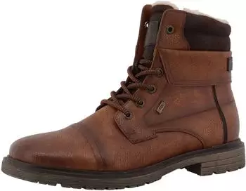 Tom Tailor Winter Boots with Tex Equipment dunkelbraun