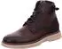 Bullboxer Leather/Textile Lace-up Ankle Boot braun
