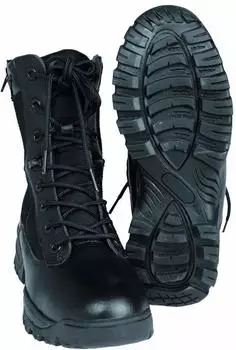 Mil Tec Tactical Boots Two-Zip schwarz