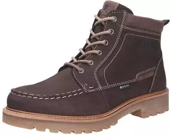 Pius Gabor Lace-up boots with inner zipper dunkelbraun