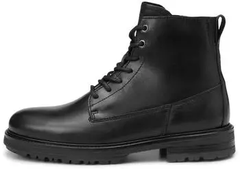 Marc O'Polo Lace-up Leather Boots schwarz
