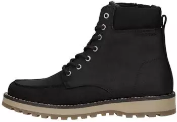 Marc O'Polo Ankle Boot Nubuck Leather Lace-up Boot schwarz