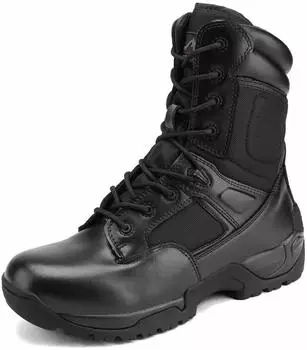 NORTIV8 Military Tactical Boots Zipper (NMUMMT2501) schwarz