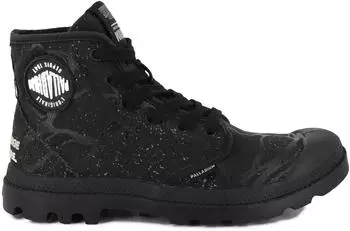 Palladium Pampa Hi Tunnels schwarz/weiß