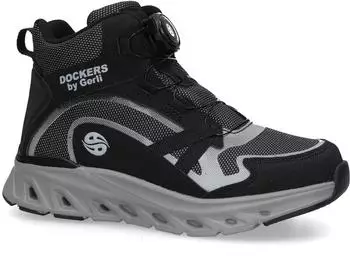 Dockers by Gerli Sneaker Leisure Boots with water-repellent DOCK-Tex schwarz