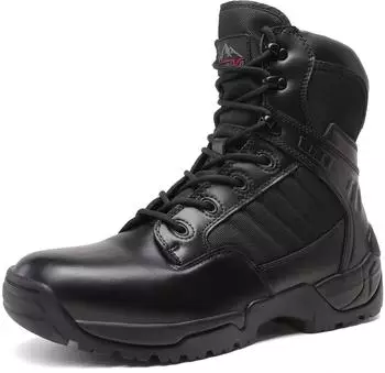 NORTIV8 Milit&auml;r Einsatzstiefel Zipper Tactical Boot (NMUMMT2501) schwarz