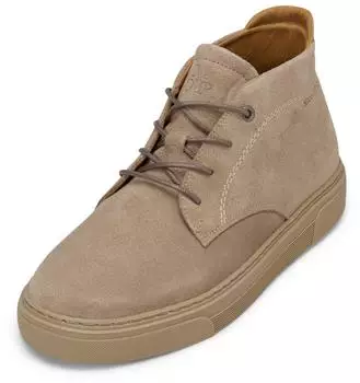 Marc O'Polo Ankle Boot in Soft Suede Cowhide beige