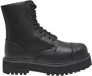 Brandit Plateau Phantom 10 Eyelet Boots (9072) schwarz