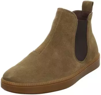 Think Turna He. Chrome-Free Tanned Sustainable Ankle Boot (3-001240) toffee