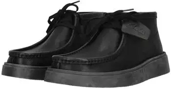 Clarks Torview High Ankle Boot with chunky statement sole schwarz