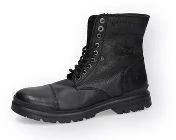 Camel Active CACR102-140 Men's Lace-Up Ankle Boot Warm Lining schwarz