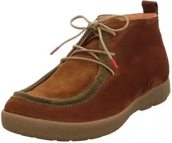 Think Geoag Leather Lining Bootie schoko/kombi