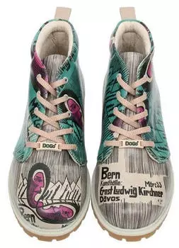 DOGO Short Boots Kunsthalle mehrfarbig