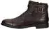 Geox Leder Textil dunkelbraun