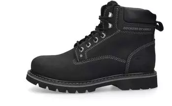 Dockers by Gerli Schn&uuml;rstiefel (23DA104) grau/schwarz/wei&szlig;