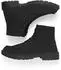 Jack & Jones Jfwbroadway Syn Suede Boot anthracite