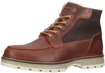 Bullboxer Ankle Boot Leather/Textile braun