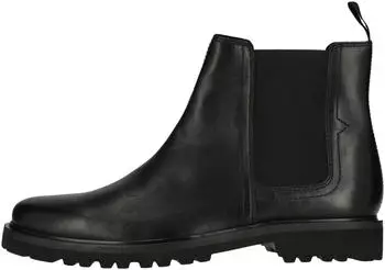 Clarks Berwick Easy Ankle Boot with Particularly Soft Footbed schwarz