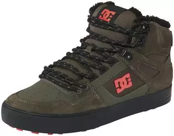 DC Shoes PURE HIGH-TOP WC WNT oliv/schwarz