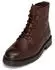 Marc O'Polo Ankle Boot made of Cowhide Leather with Natural Texture schwarz/cognac