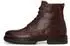 Marc O'Polo Ankle Boot made of Cowhide Leather with Natural Texture schwarz/cognac